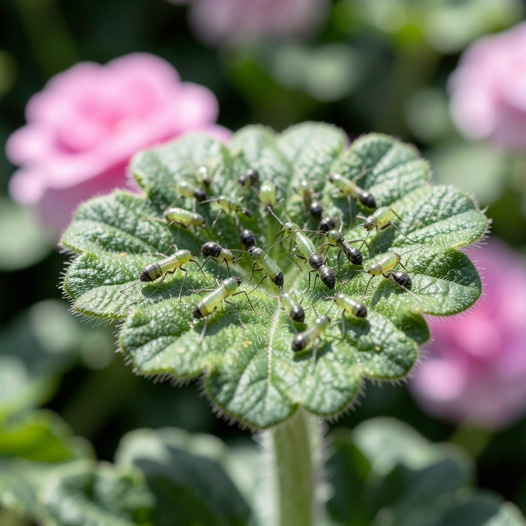 Aphids on Geraniums: Organic Removal for Thriving Blooms