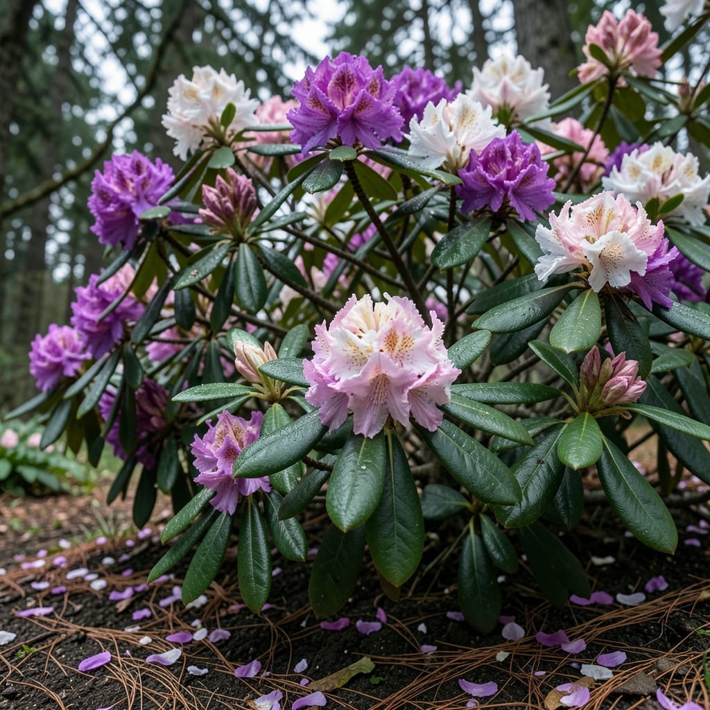 Rhododendron Evergreen Varieties