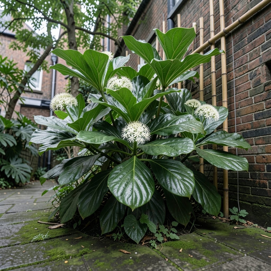 Fatsia Japonica for Tropical Feel