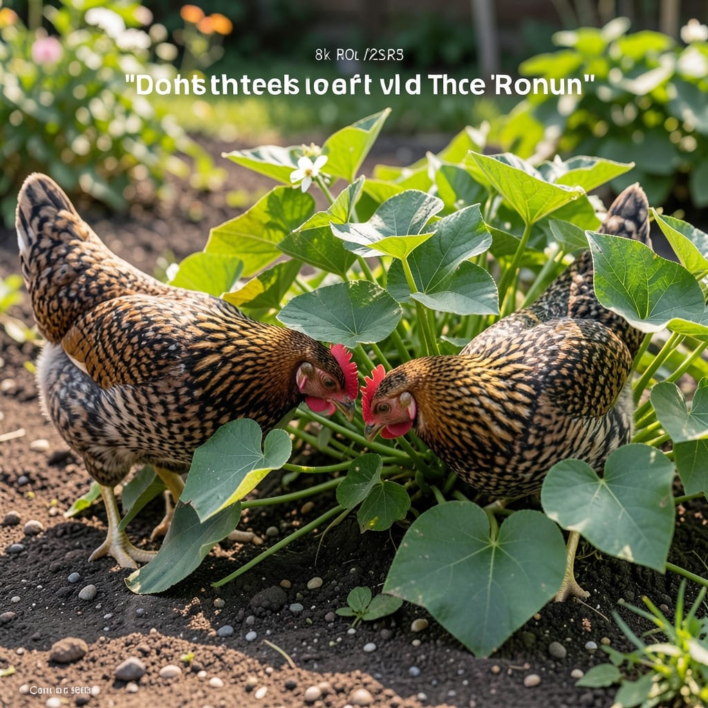 Can Chickens Eat Sweet Potato Leaves: Toxicity Facts and Safe Alternatives