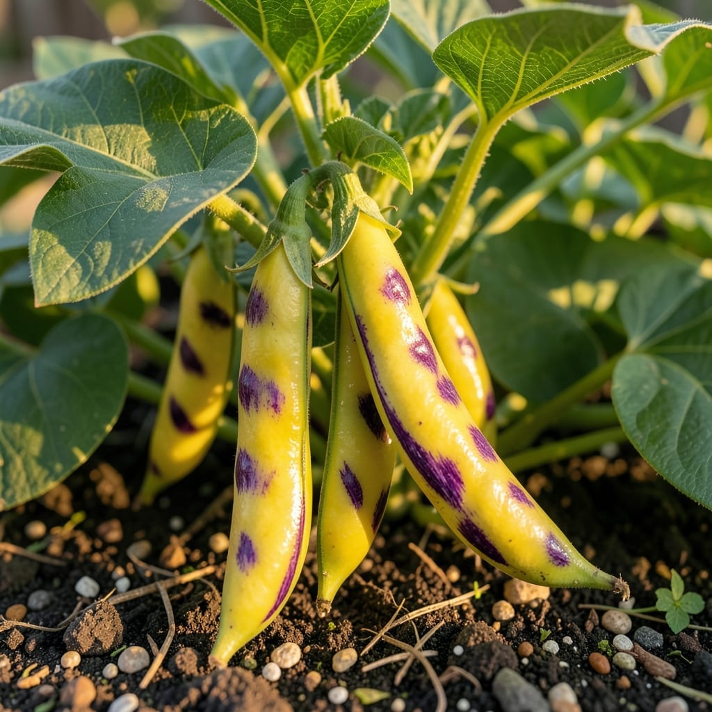 Dragon Tongue Bush Bean