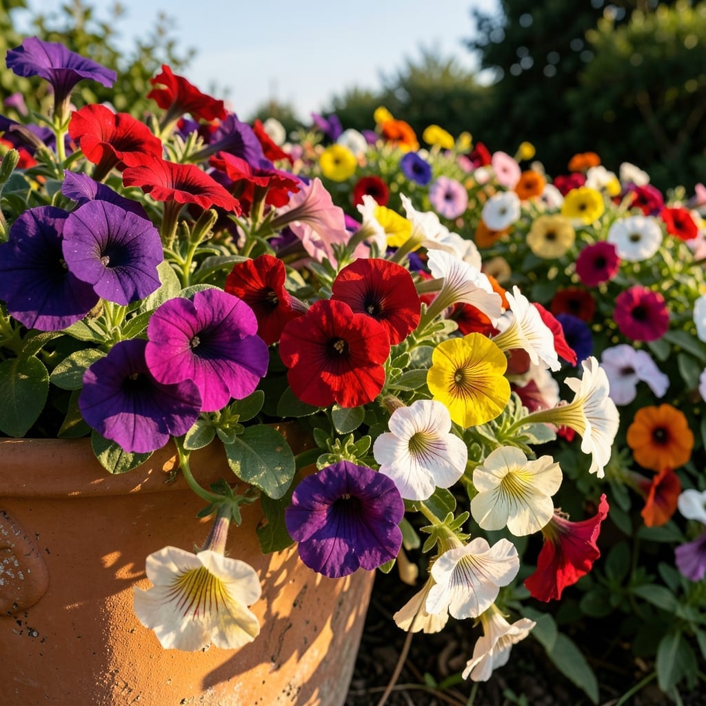 Classic Petunias for Versatile Beauty