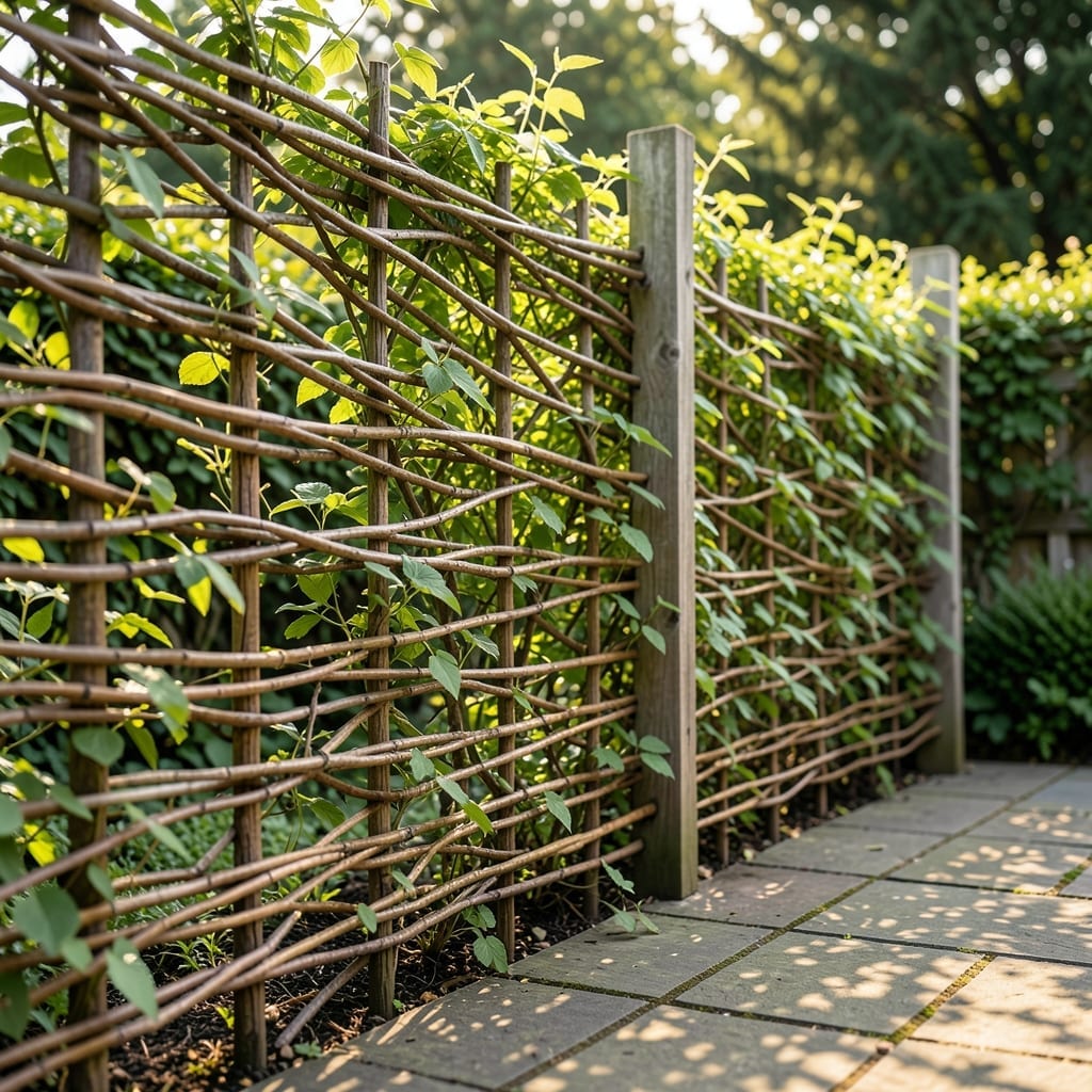 Willow Fence Living Screen