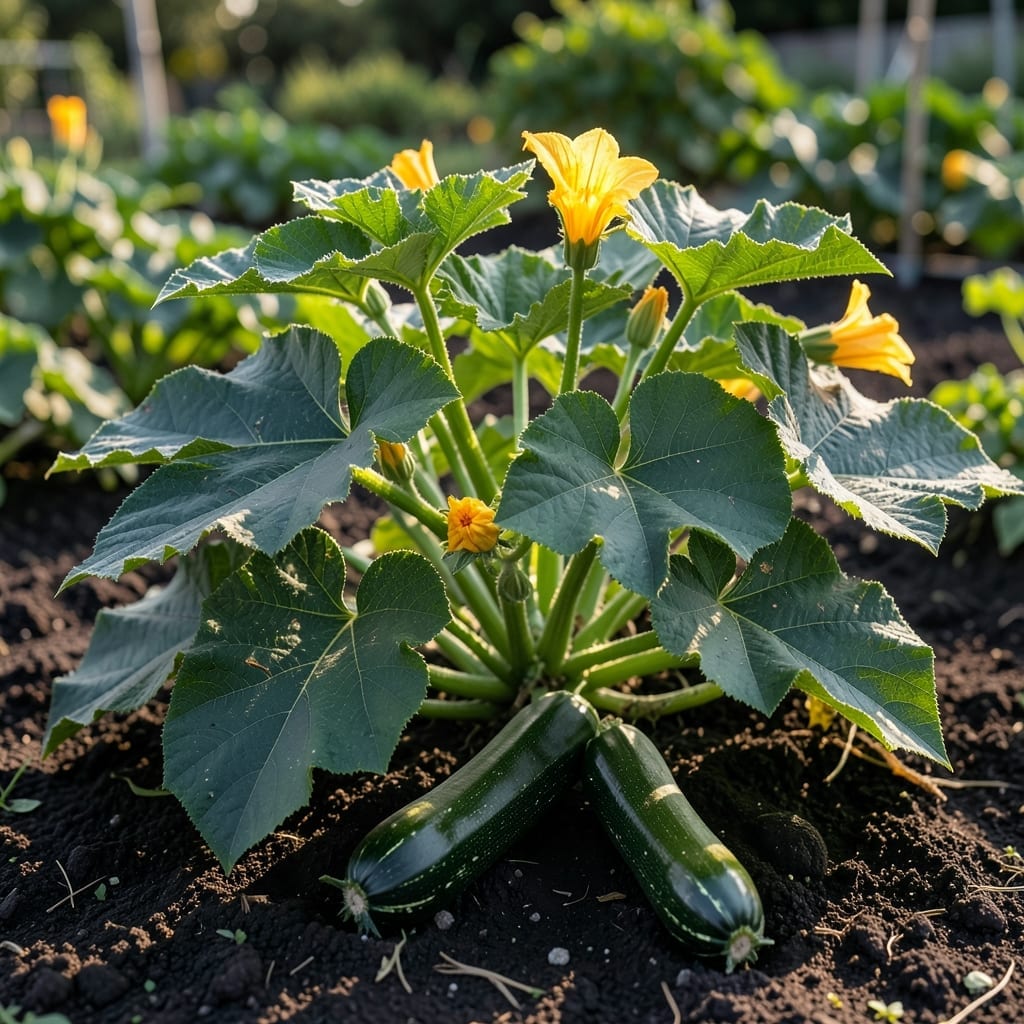 Zucchini Plant Size: Mature Growth and Garden Spacing Needs