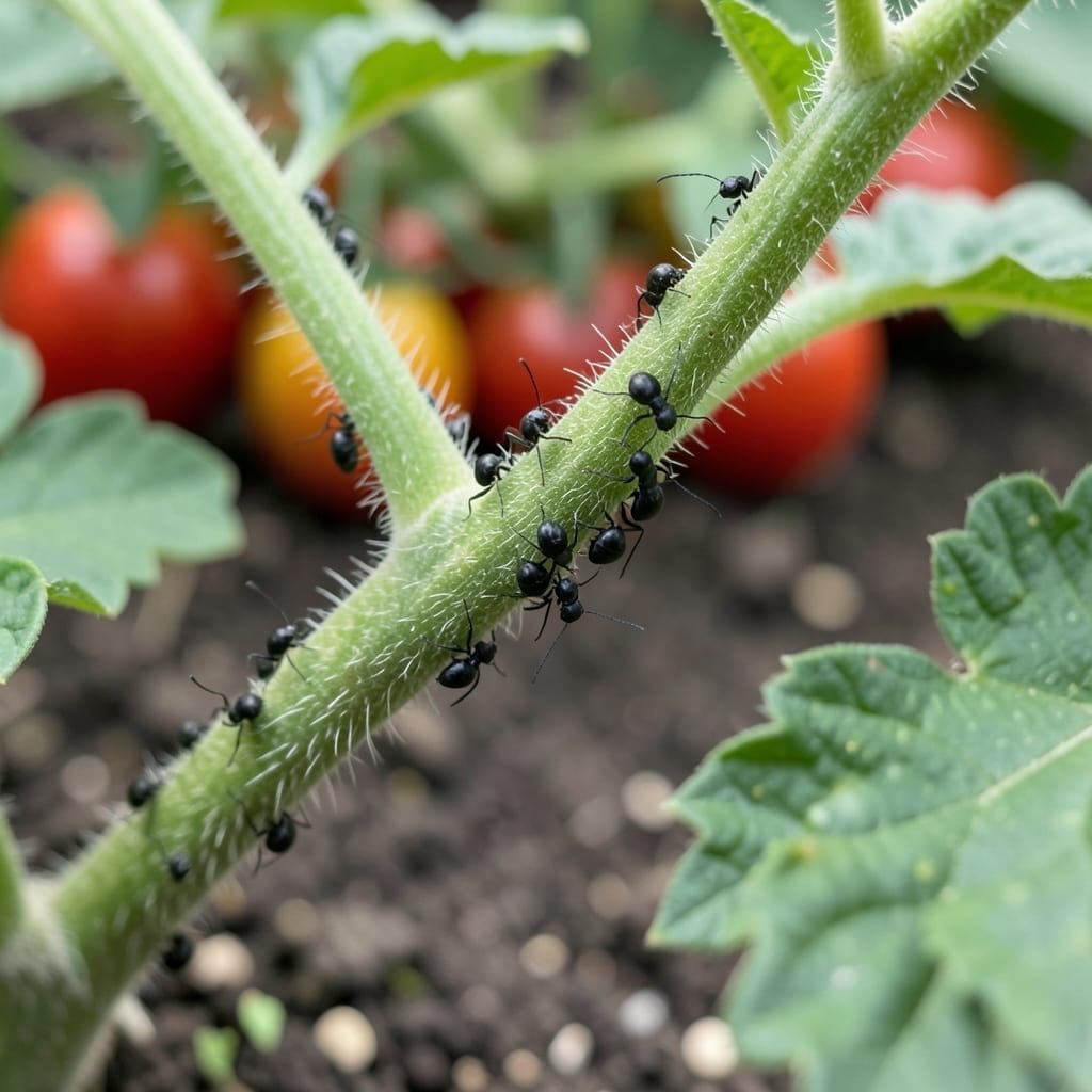 Tiny Black Insects on Tomato Plants: Aphid Infestation Control Tips Tiny Black Insects on Tomato Plants: Aphid Infestation Control Tips