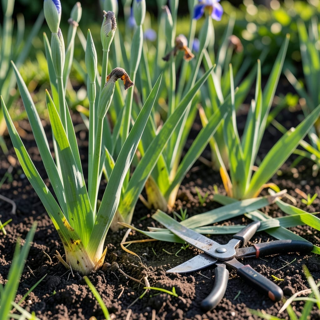 When to Cut Down Iris Leaves: Timing for Healthy Next-Season Blooms