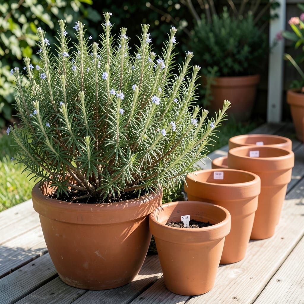 Rosemary Pot Size: Choose the Right Container for Thriving Growth Rosemary Pot Size: Choose the Right Container for Thriving Growth