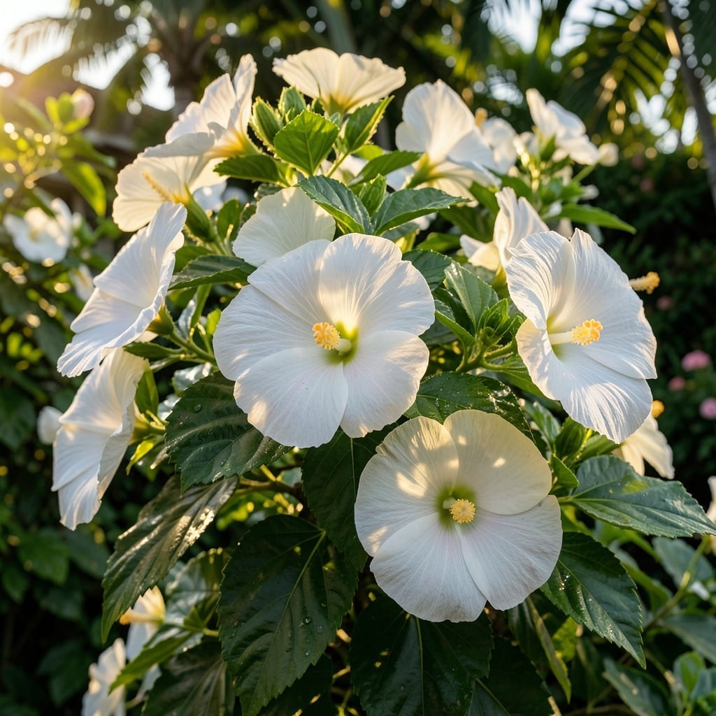 Hibiscus Luna White