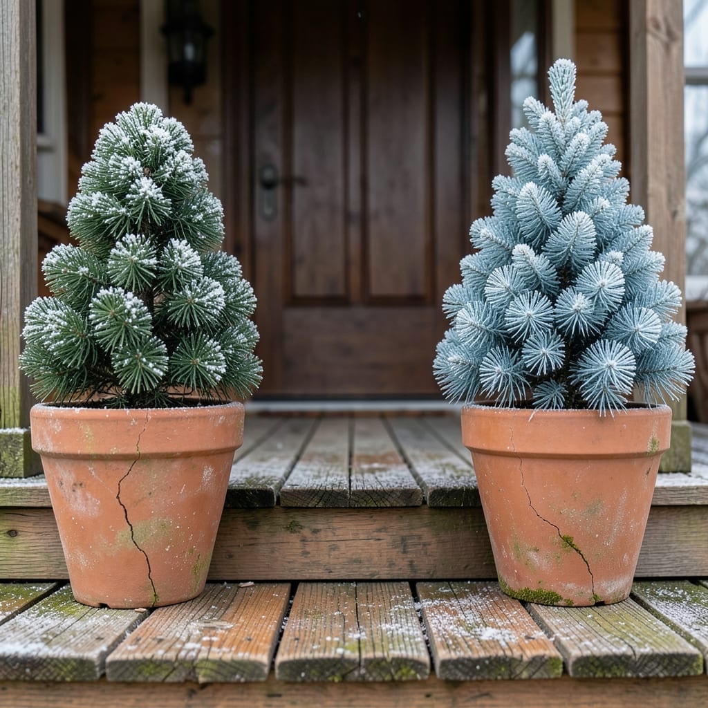 Pine and Fir Mini Trees