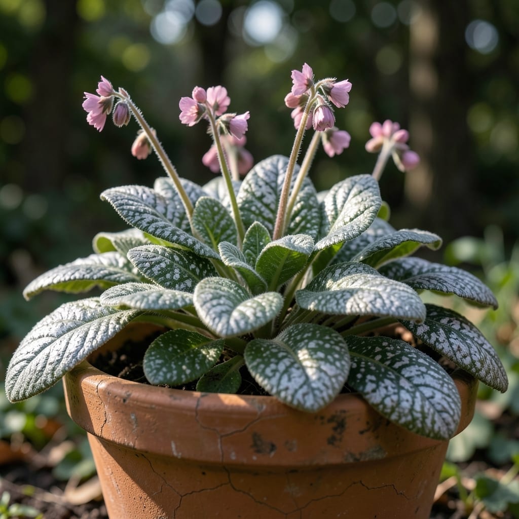 Lungwort Pulmonaria Raspberry Splash