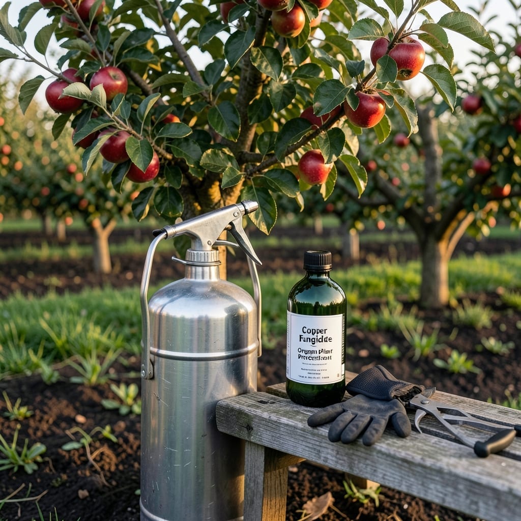 When to Spray Copper Fungicide on Fruit Trees: Seasonal Timing Guide