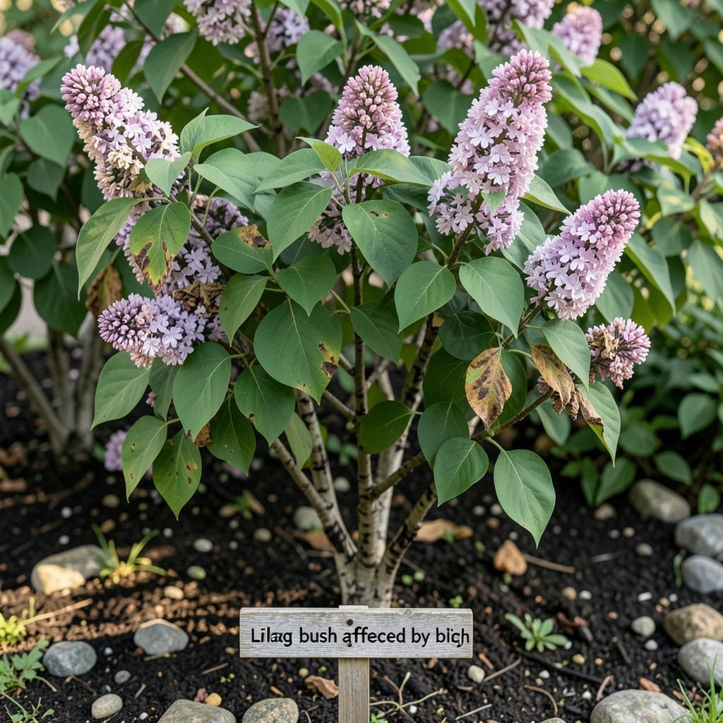 Lilac Blight Images: Visual Guide to Spot and Treat Fungal Growth