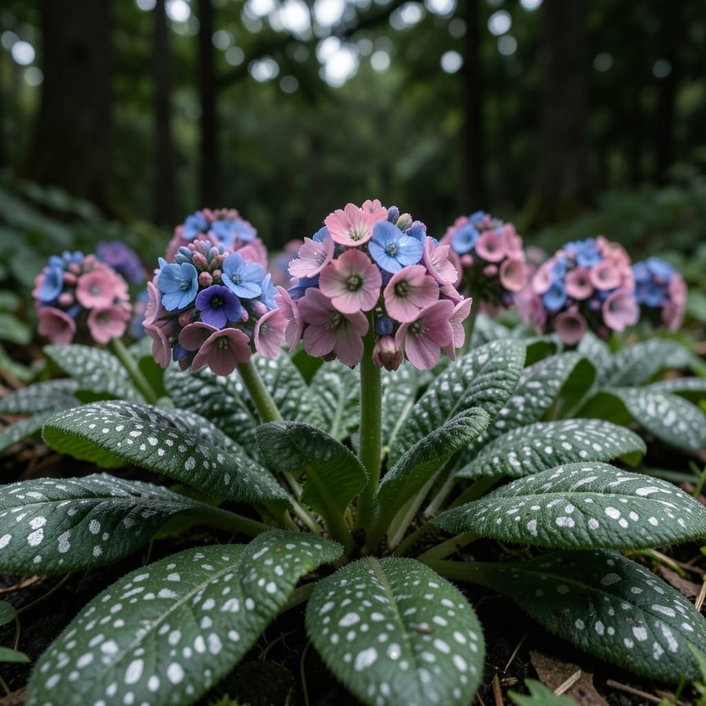 Lungwort with Spotted Leaves