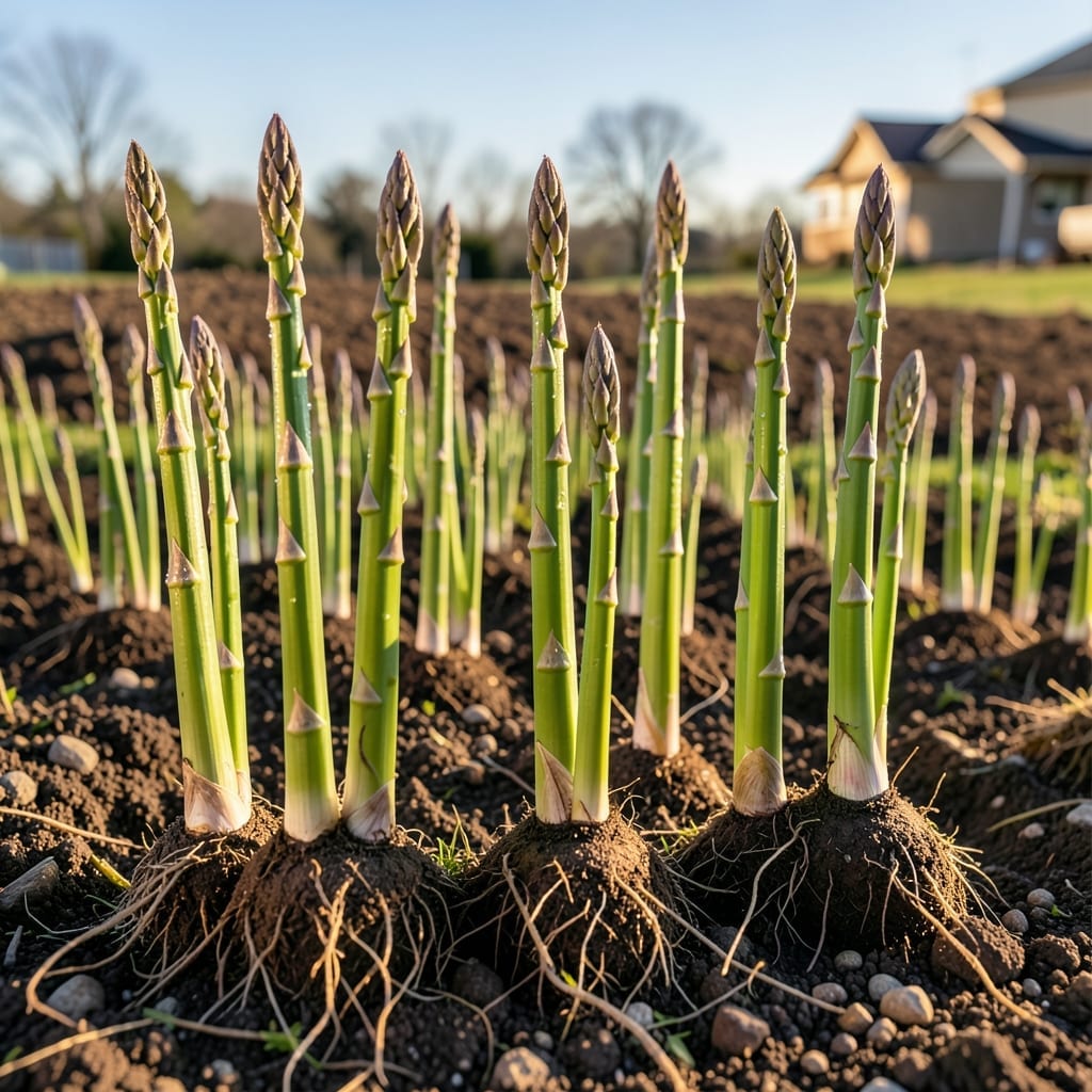 Asparagus Crowns for Early Harvests