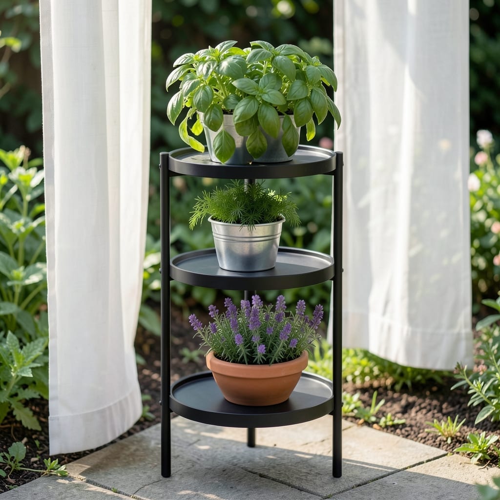 Tiered Metal Stand