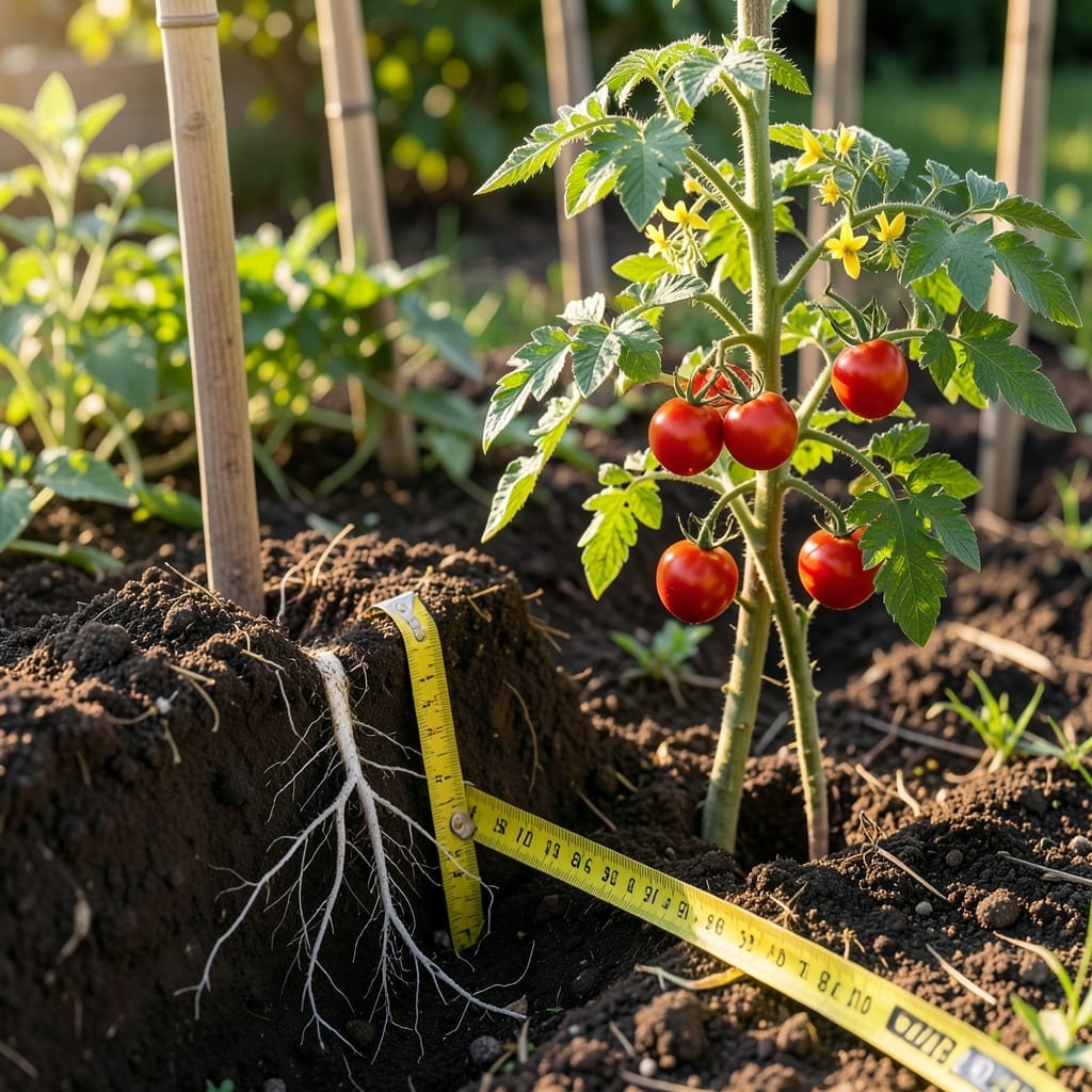 Tomato Plant Roots How Deep: Growth Depth and Care Tips