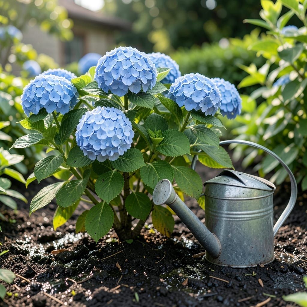 Blue Hydrangea Water Requirements: Weekly Guide for Vibrant Blooms