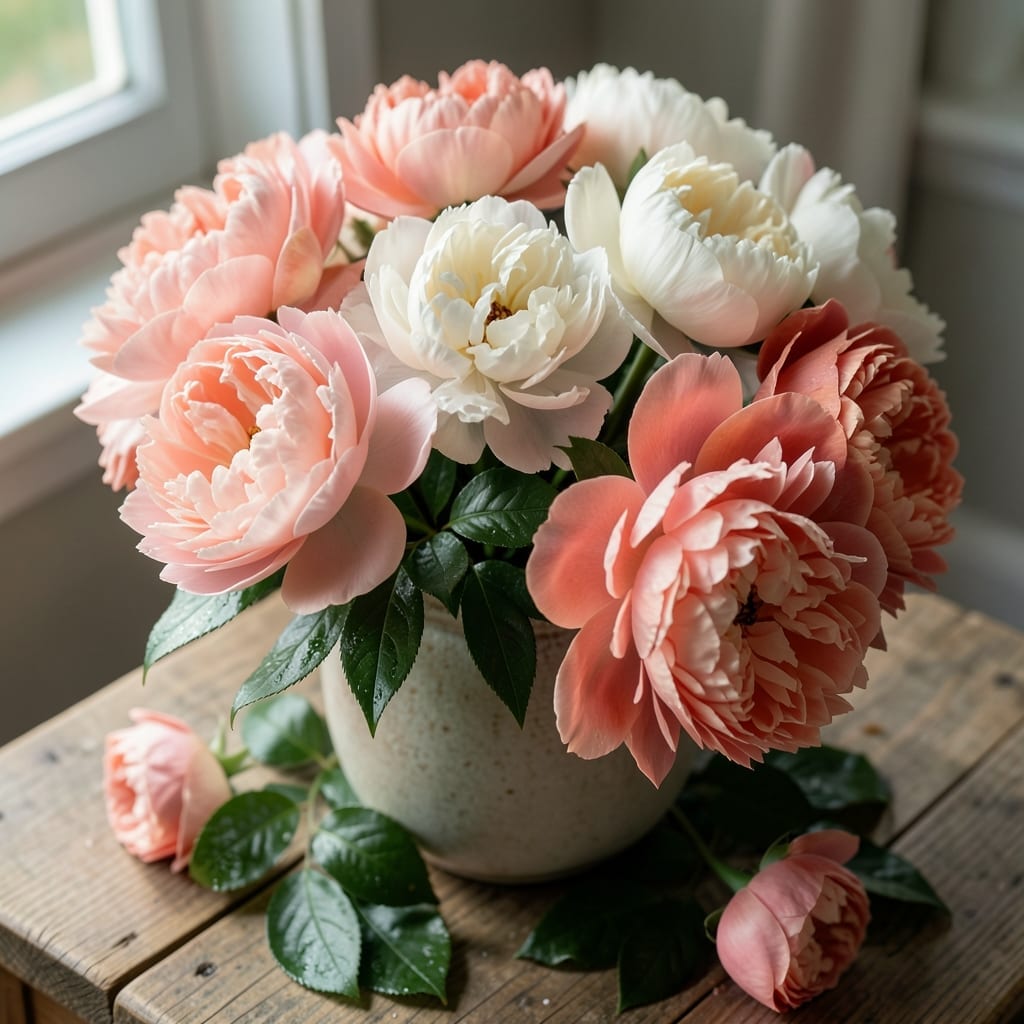 Peonies for Romantic Bouquets