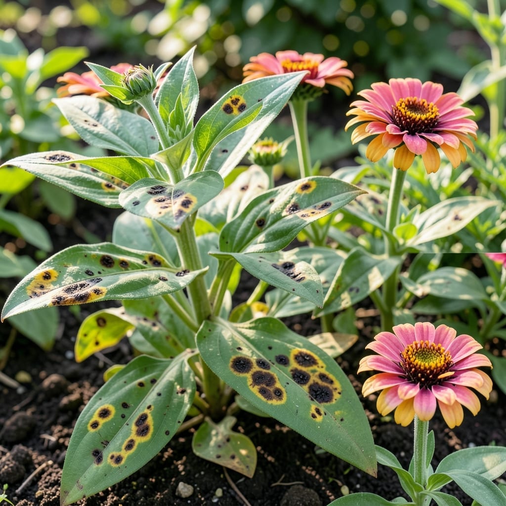 Zinnia Disease Pictures: Visual Guide for Identification and Organic Treatment