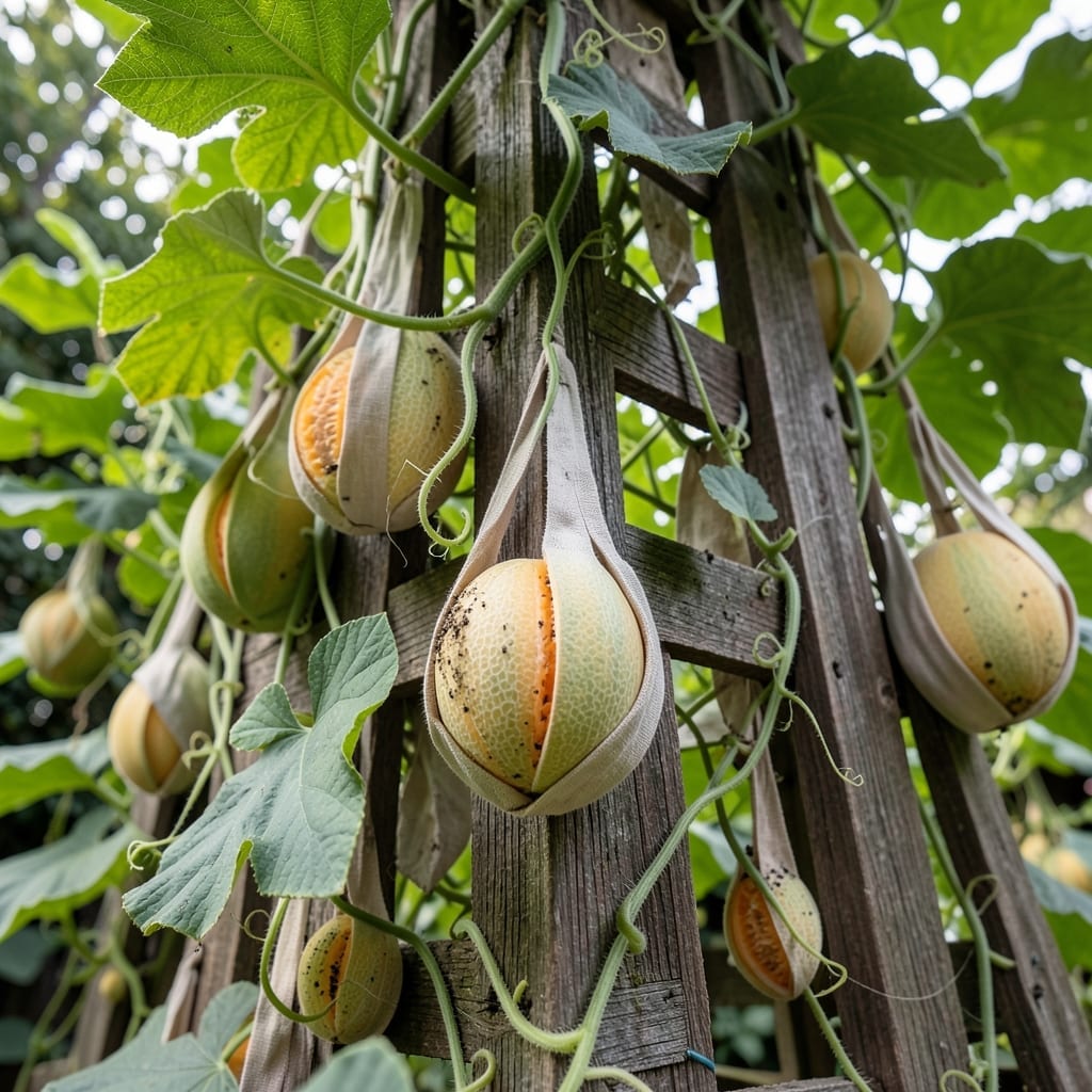Melons on Strong Trellises