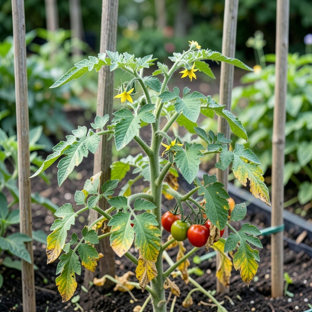 What Makes Tomato Plant Leaves Turn Yellow: Nutrient Deficiencies and Quick Solutions What Makes Tomato Plant Leaves Turn Yellow: Nutrient Deficiencies and Quick Solutions