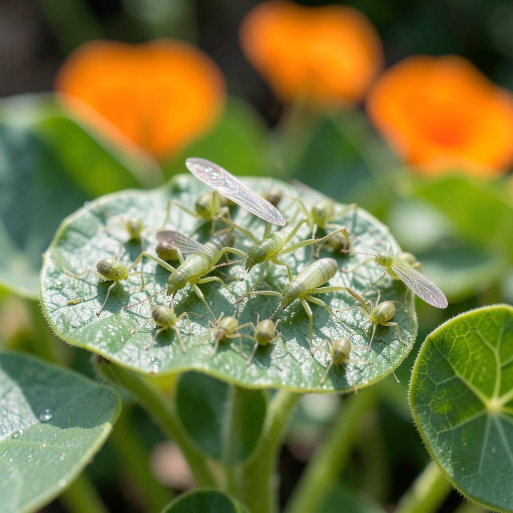 Aphids on Nasturtiums: Natural Removal for Thriving Blooms