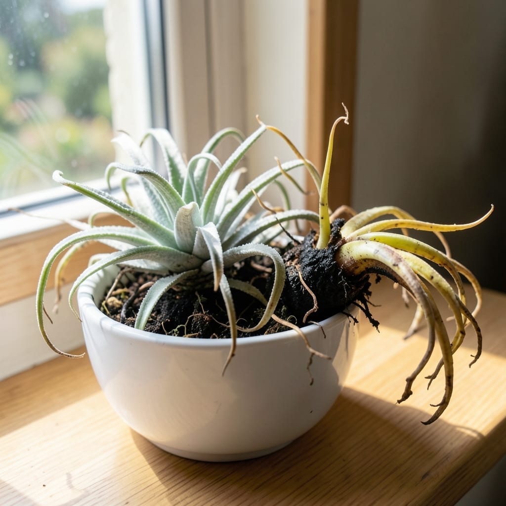Overwatered Air Plant Rot: Simple Steps to Revive Your Plant Overwatered Air Plant Rot: Simple Steps to Revive Your Plant