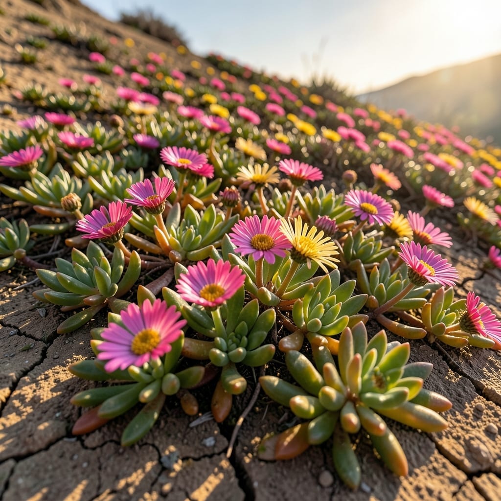 Ice Plant for Sunny Slopes