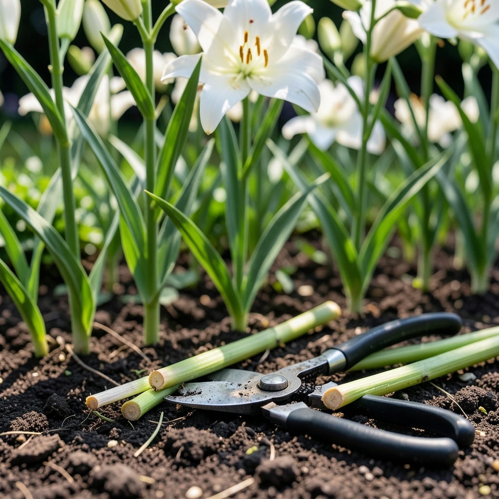 When to Cut Back Lilies: Seasonal Pruning Guide for Healthy Blooms