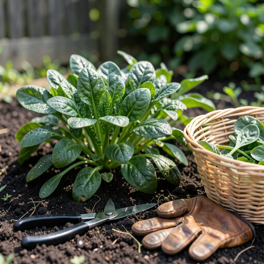 Spinach Harvest Time: Leaf Size And Color Clues That Signal Readiness Spinach Harvest Time: Leaf Size And Color Clues That Signal Readiness