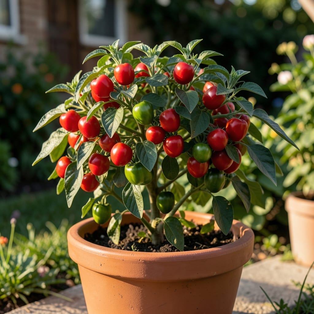 Cherry Pepper Plants