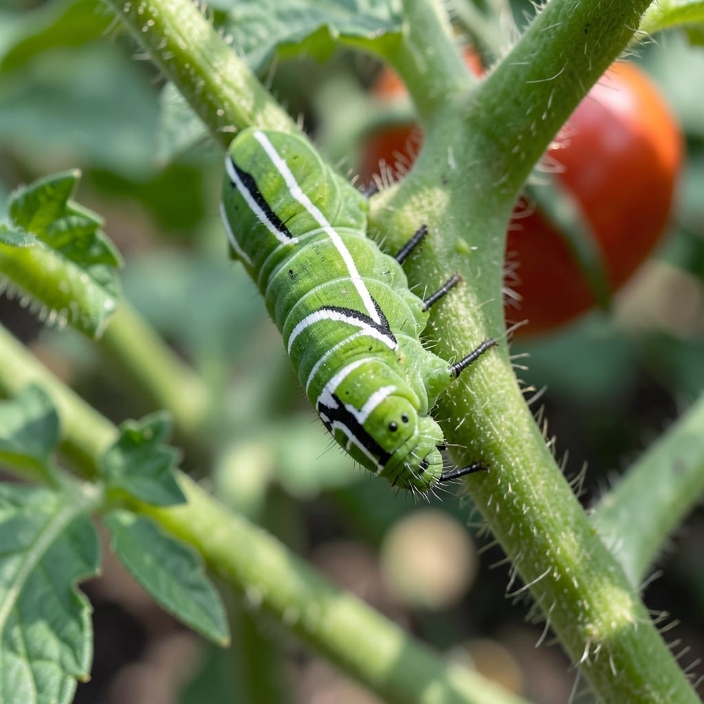 Tomato Plant Worms: Physical Traits and Life Cycle Disruption Tomato Plant Worms: Physical Traits and Life Cycle Disruption