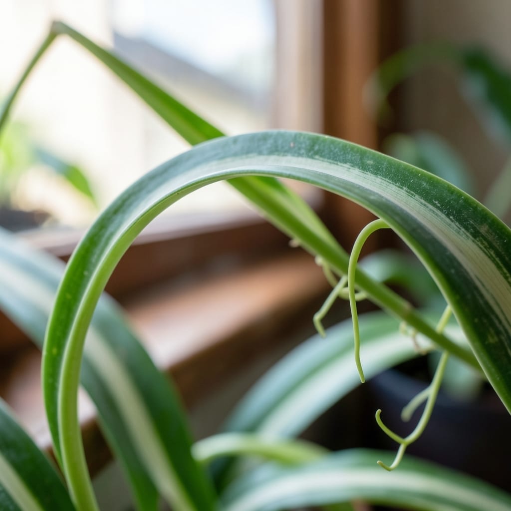 Spider Plant Leaves Bending: Sudden Curling and Drooping Solutions Spider Plant Leaves Bending: Sudden Curling and Drooping Solutions