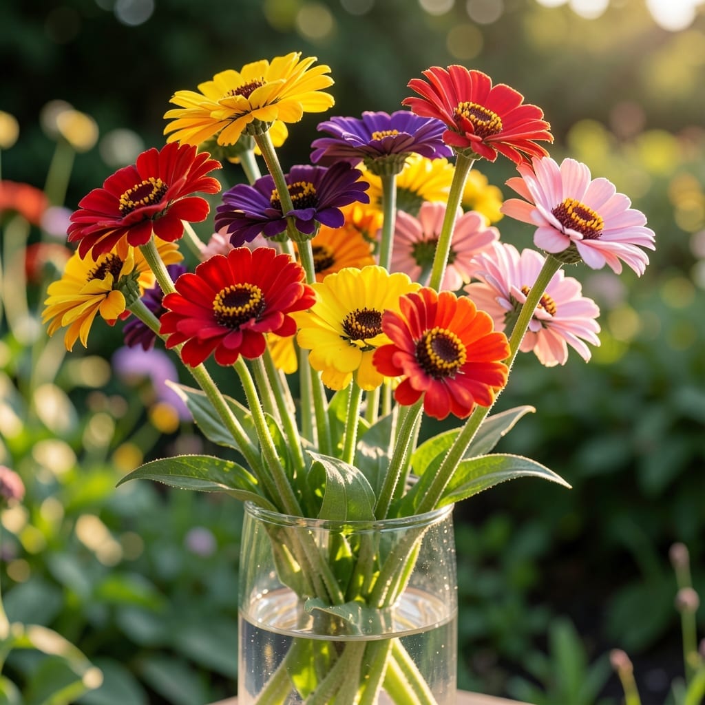 Zinnias for Cut Flowers