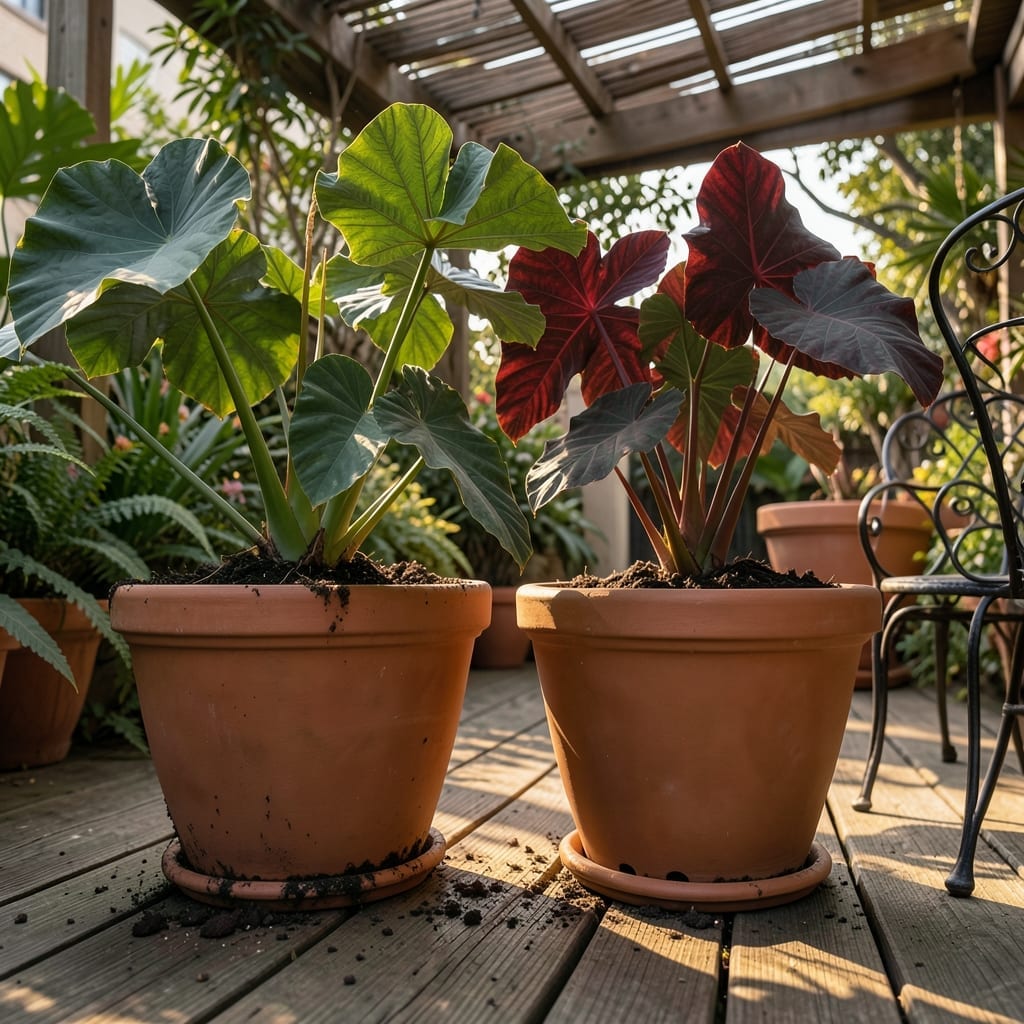 Container Garden on Patio