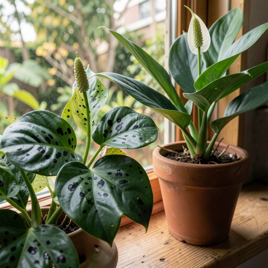 Black Spots On Indoor Plants: Visual Guide to Spot and Fix Fungal Issues Black Spots On Indoor Plants: Visual Guide to Spot and Fix Fungal Issues