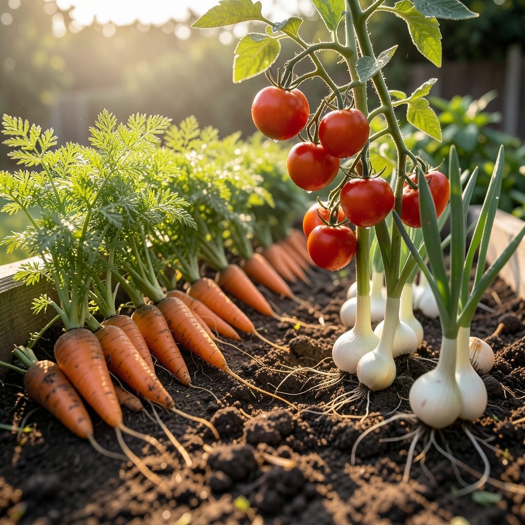 Intercropping Companion Planting Bed