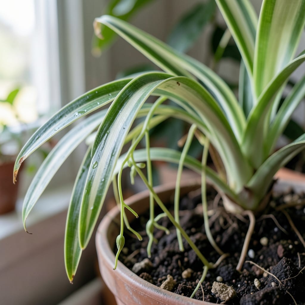 Droopy Overwatered Spider Plant: Root Rot Rescue and Recovery Steps Droopy Overwatered Spider Plant: Root Rot Rescue and Recovery Steps