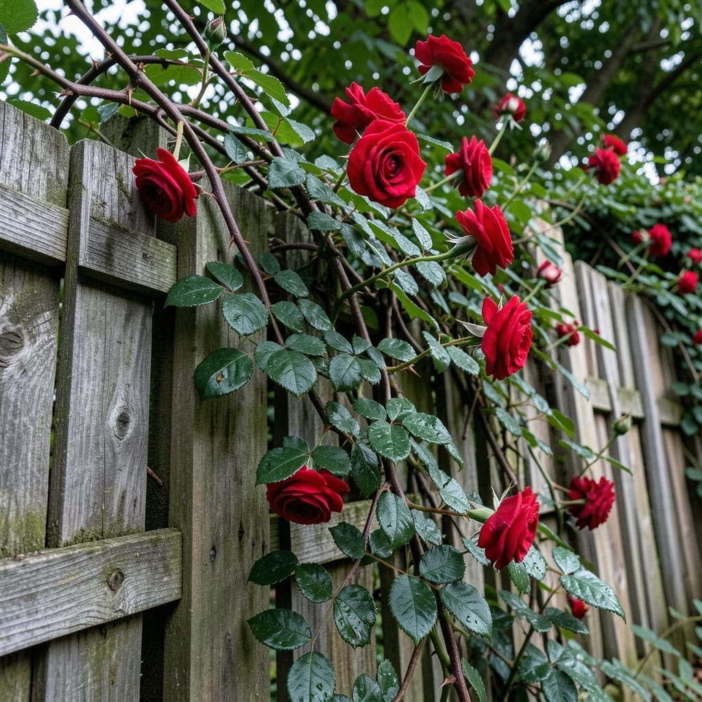 Dortmund Climbing Rose