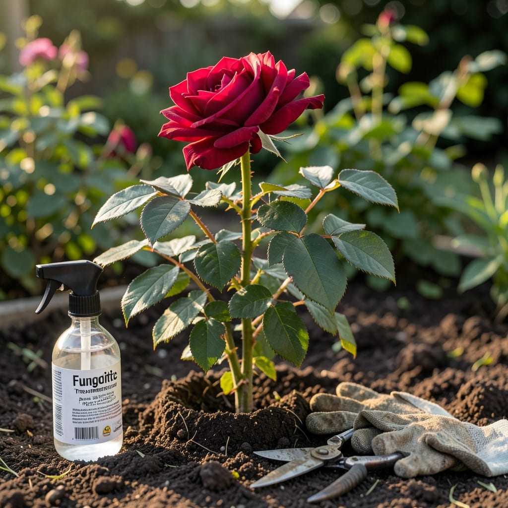 Rose Blight Control: Visual Guide to Early Identification and Treatment
