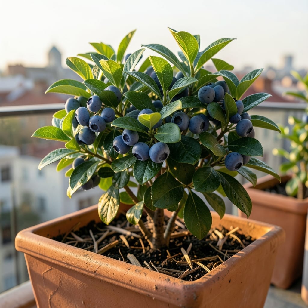 Dwarf Blueberry Bushes