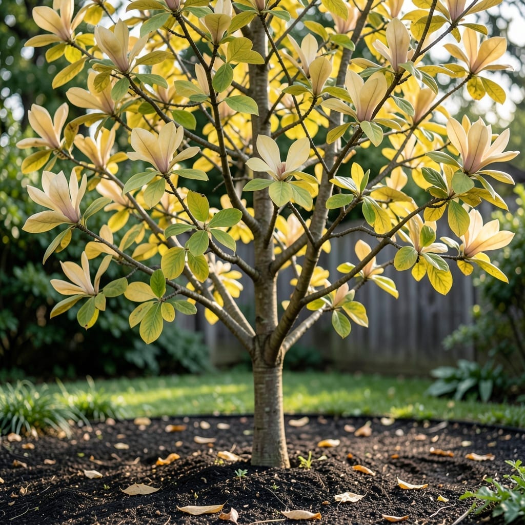 Magnolia Yellow Leaves: Common Causes and Organic Treatments Magnolia Yellow Leaves: Common Causes and Organic Treatments