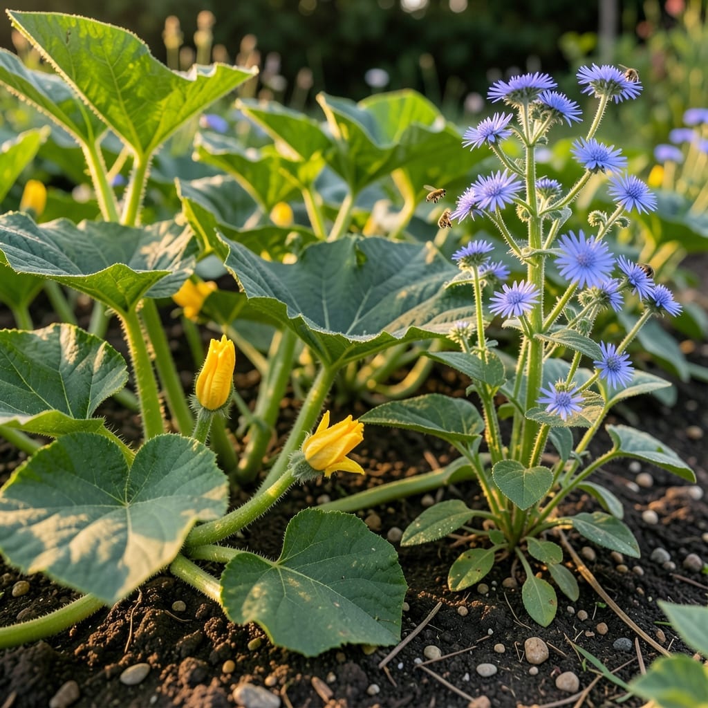 Squash and Borage