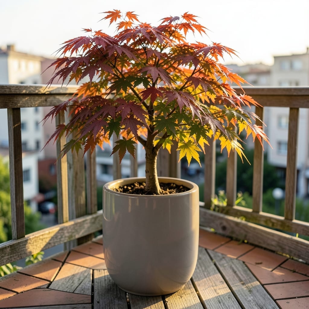 Japanese Maple in Container