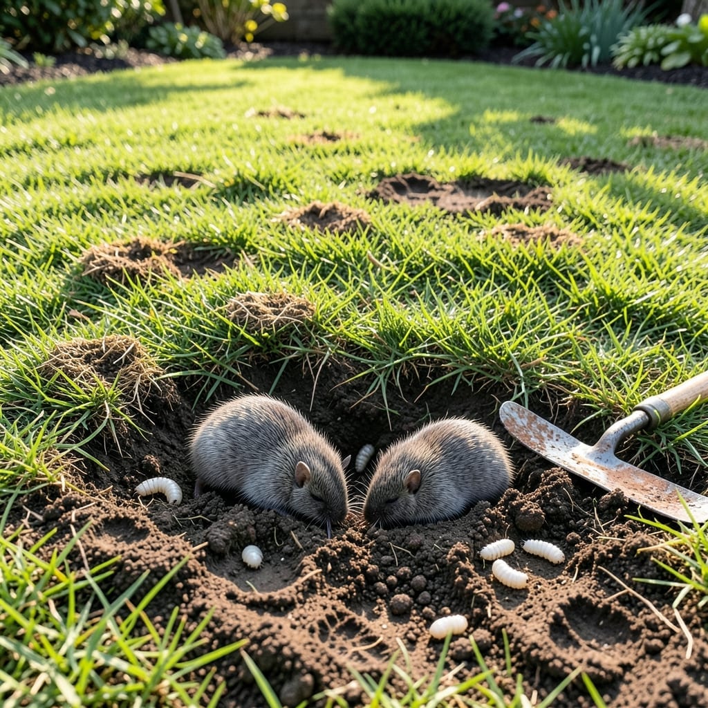 What Causes Holes in Lawn: Common Culprits and Quick Solutions What Causes Holes in Lawn: Common Culprits and Quick Solutions