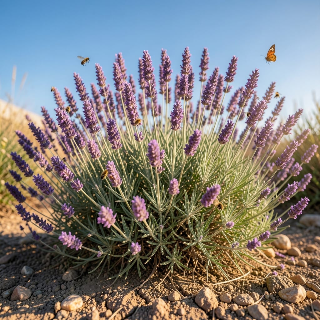 Lavender Drought-Tolerant Shrubs