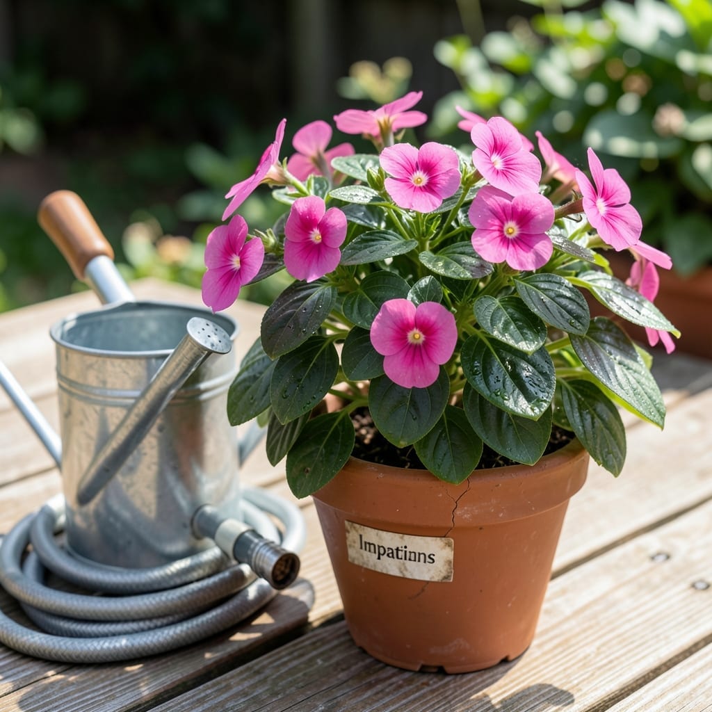 How to Water Impatiens: Keep Blooms Vibrant All Season Long How to Water Impatiens: Keep Blooms Vibrant All Season Long