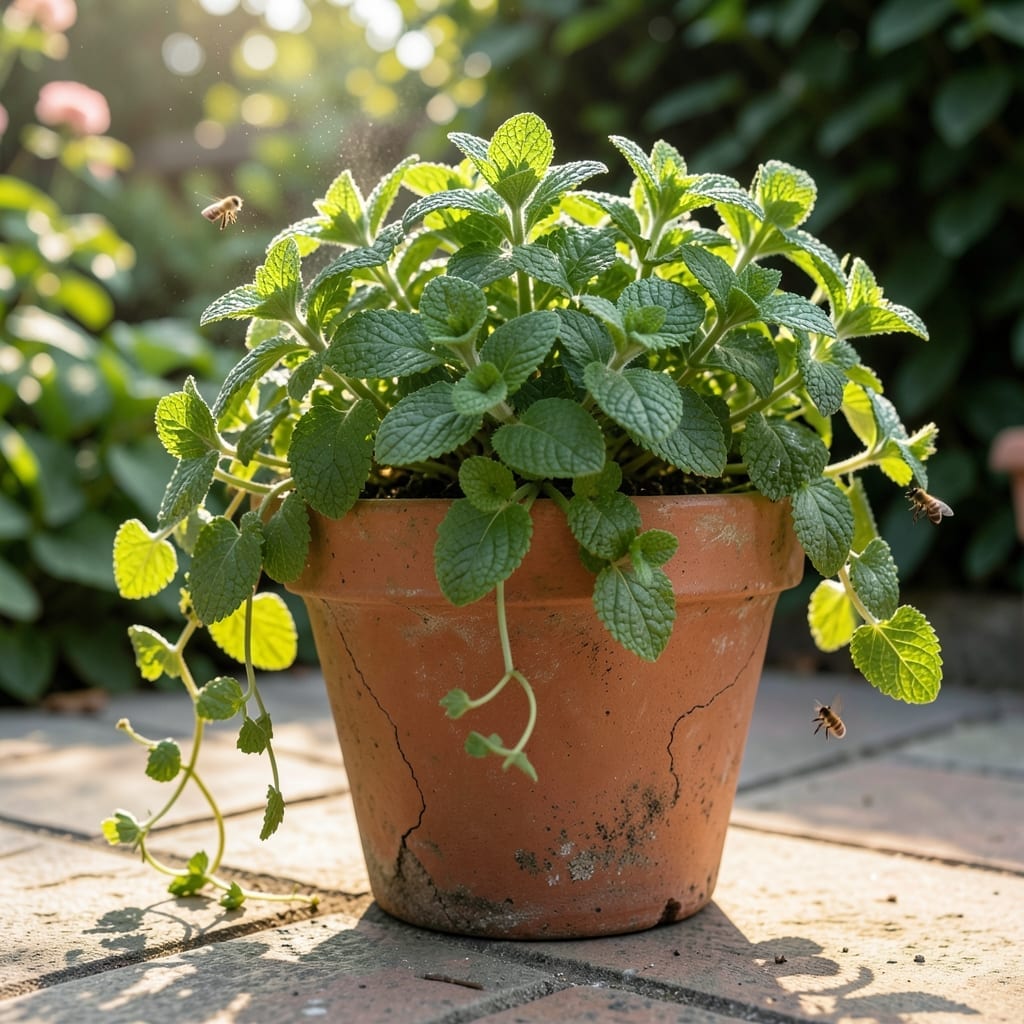 Peppermint as Wasp Repellent
