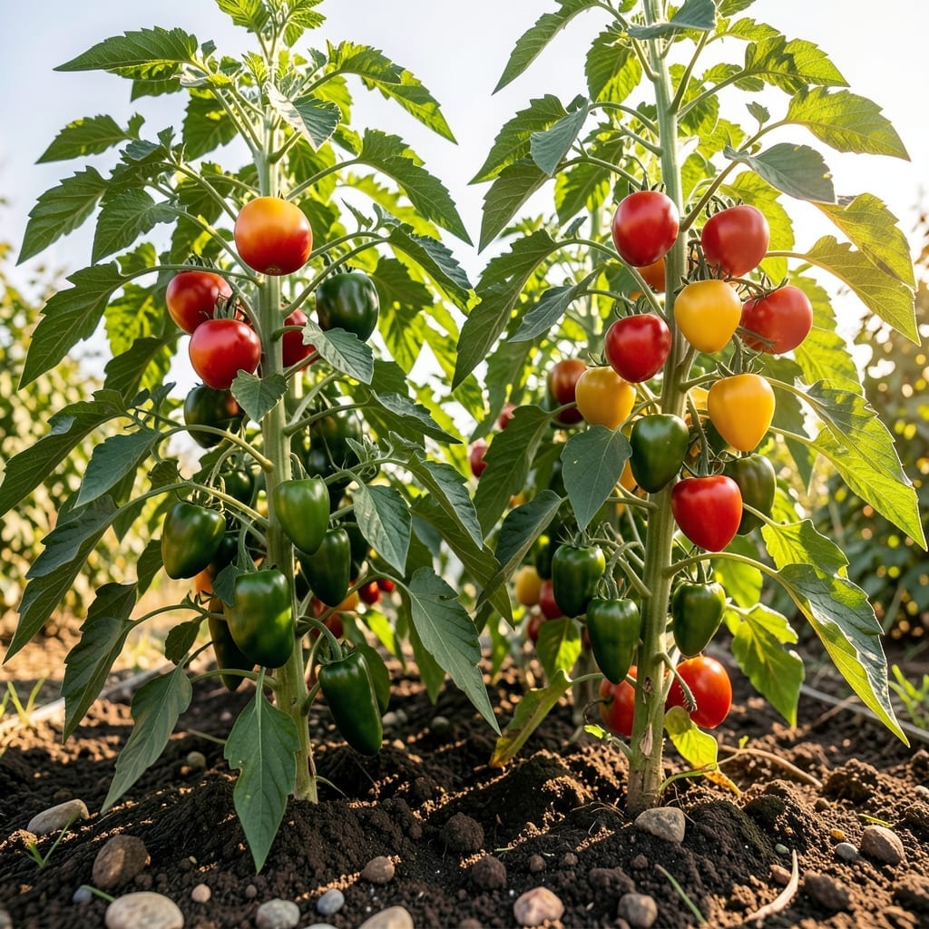 Tomatoes for Mutual Growth Benefits