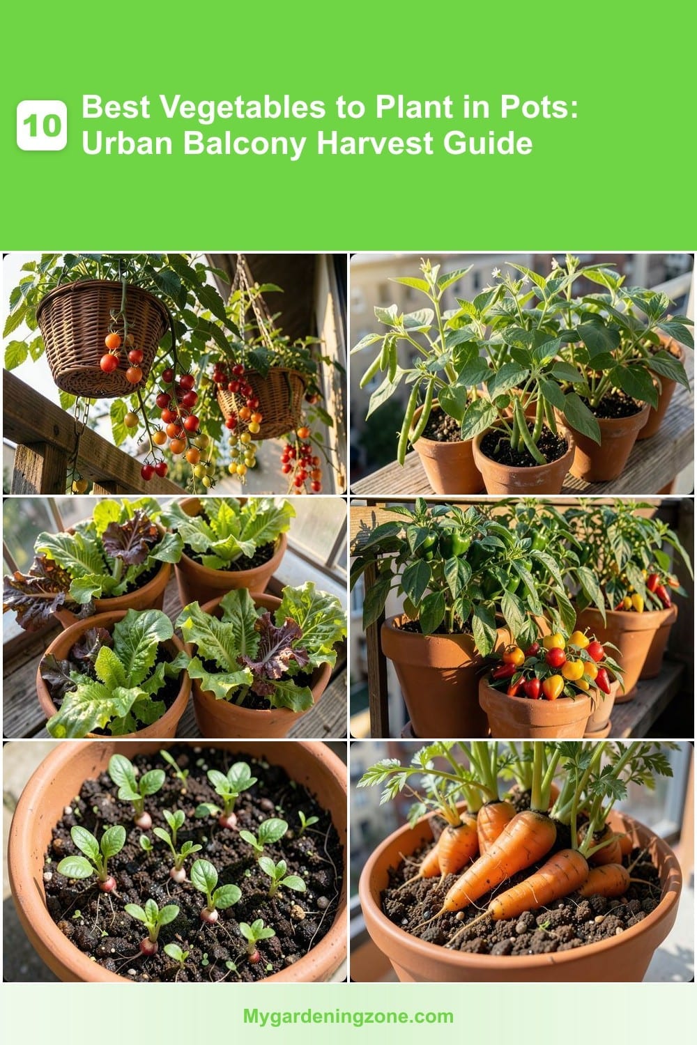 10 Best Vegetables to Plant in Pots: Urban Balcony Harvest Guide 10 Best Vegetables to Plant in Pots: Urban Balcony Harvest Guide